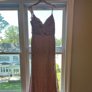 Hayley Paige corded lace dress